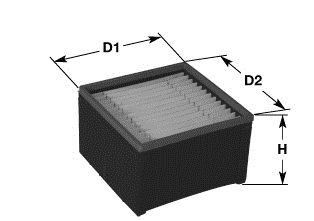 CLEAN FILTERS Polttoainesuodatin MG3604